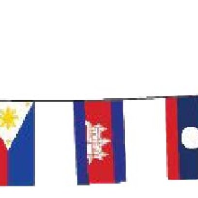 ธงราวสมาชิก อาเซียน 10 ประเทศ